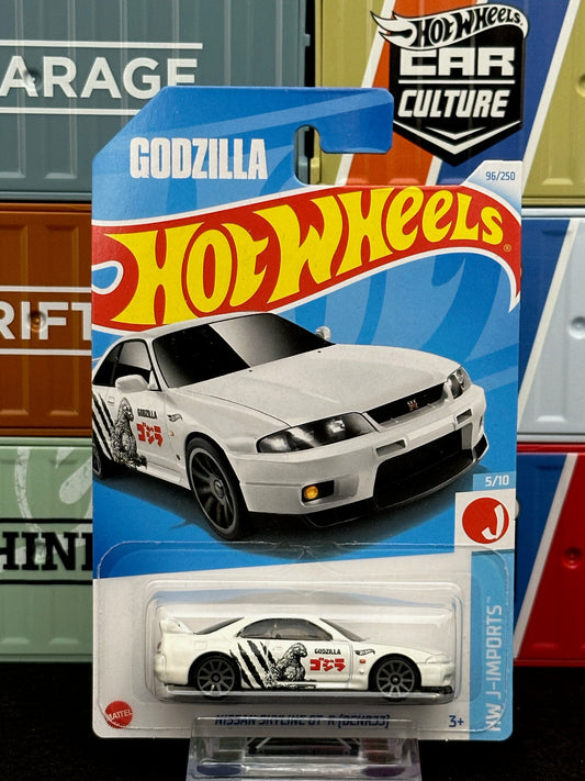 Hot Wheels 2024 "Godzilla" Nissan Skyline GT-R (BCNR33) Mainline grey - AUSSIE diecast
