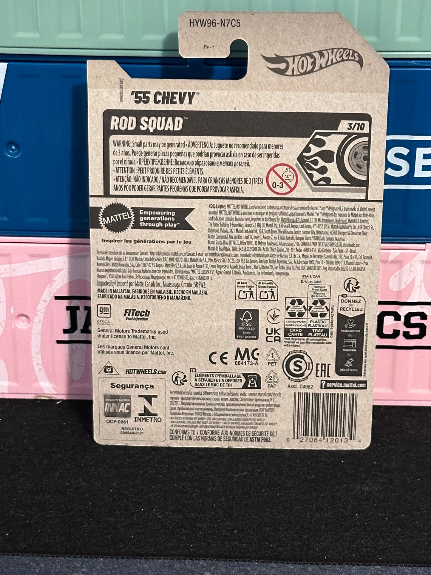 Hot Wheels 2025 '55 Chevy Mainline 45/250