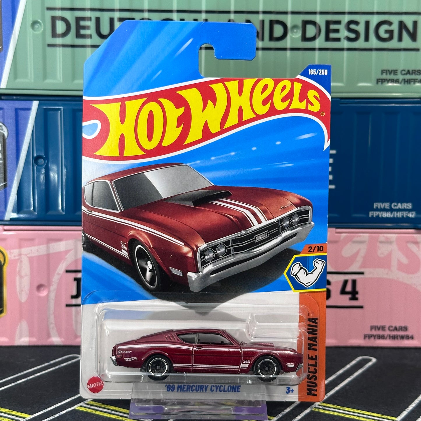Hot Wheels 2025 '69 Mercury Cyclone Mainline 165/250