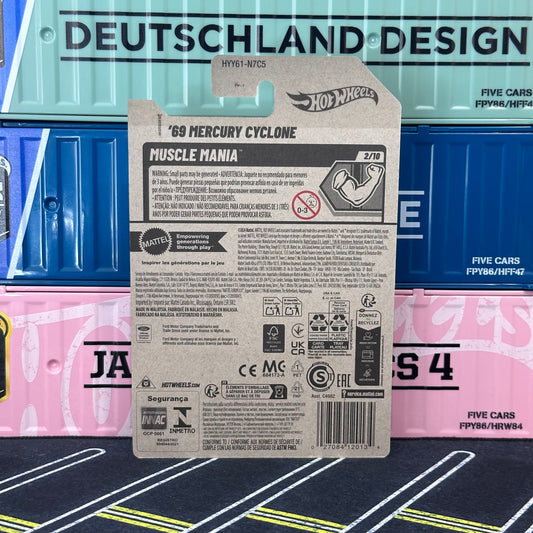 Hot Wheels 2025 '69 Mercury Cyclone Mainline 165/250