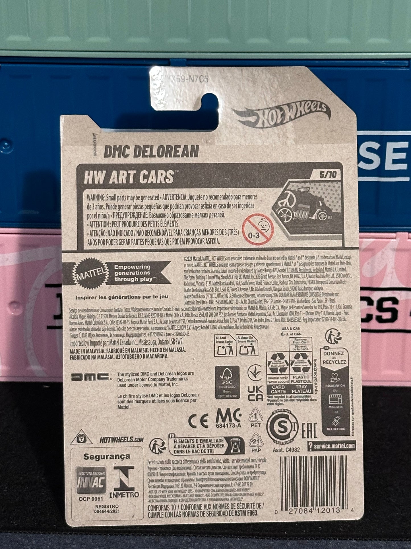 Hot Wheels 2025 DMC Delorean Mainline 36/250