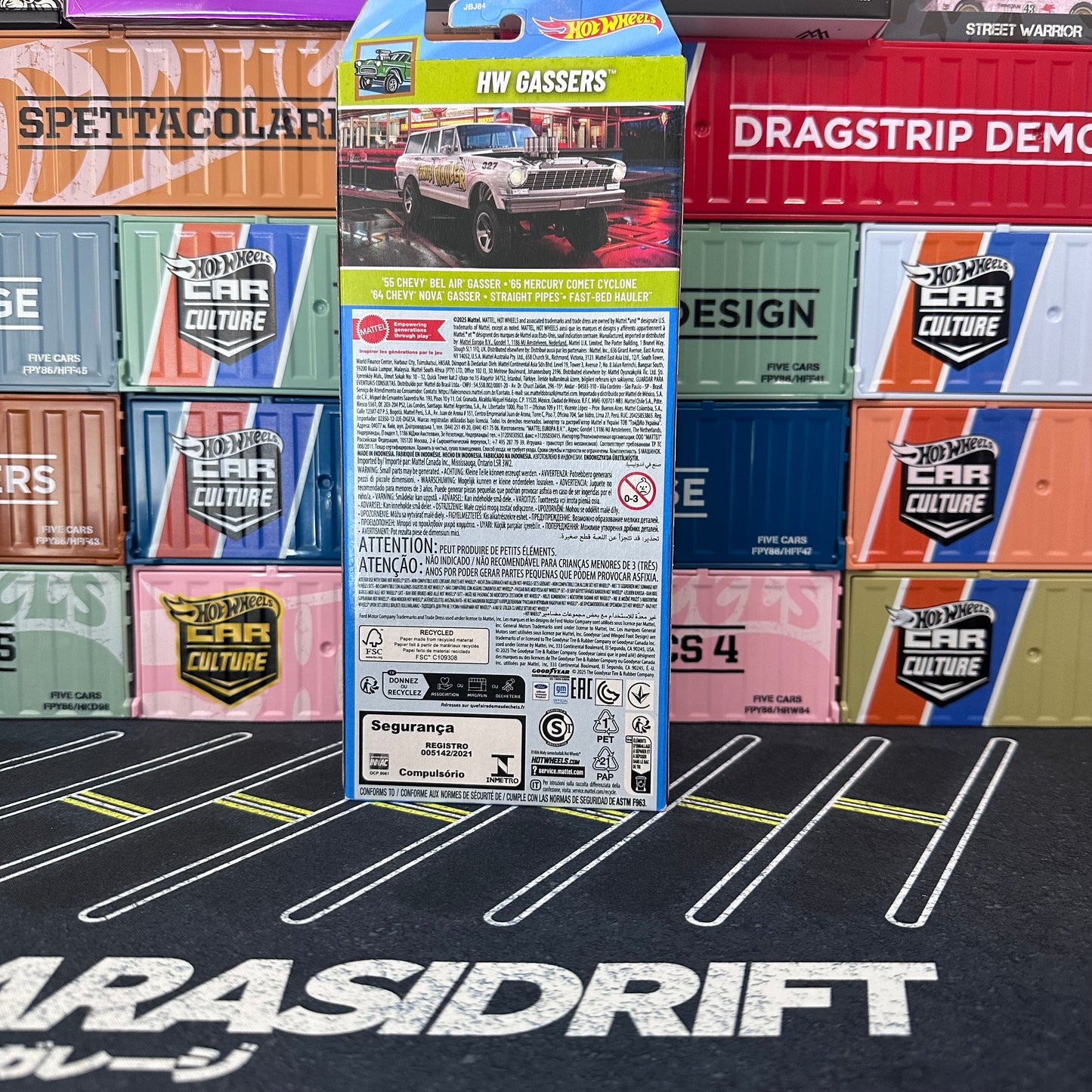 Hot Wheels 2025 HW Gassers 5 Car Pack (JBJ84)