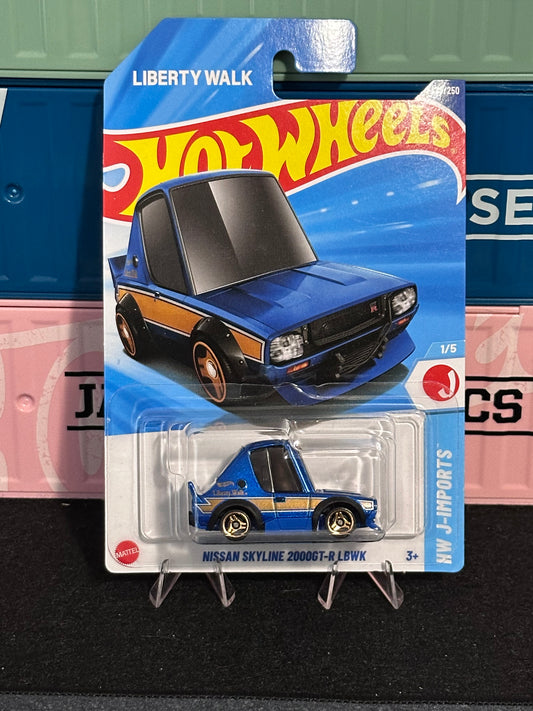 Hot Wheels 2025 Nissan Skyline 2000GT-R LBWK Tooned Mainline 26/250