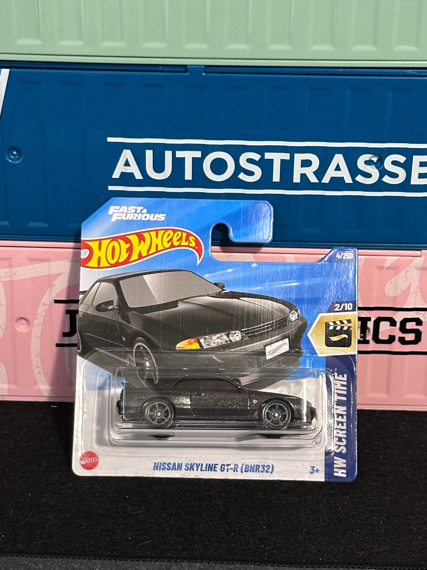 Hot Wheels 2025 Nissan Skyline GT-R (BNR32) Mainline 4/250 short card