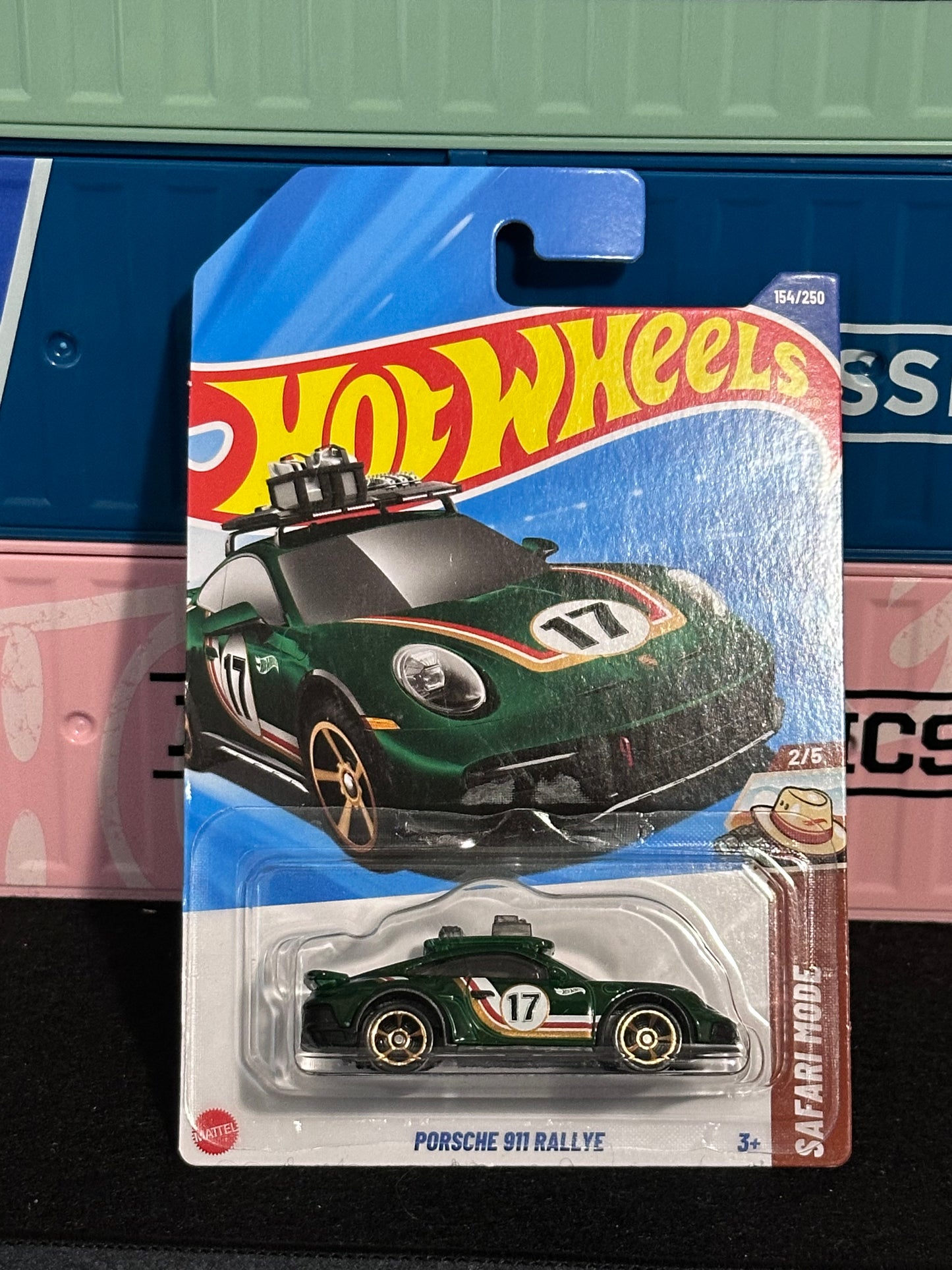 Hot Wheels 2025 Porsche 911 rallye Mainline 154/250