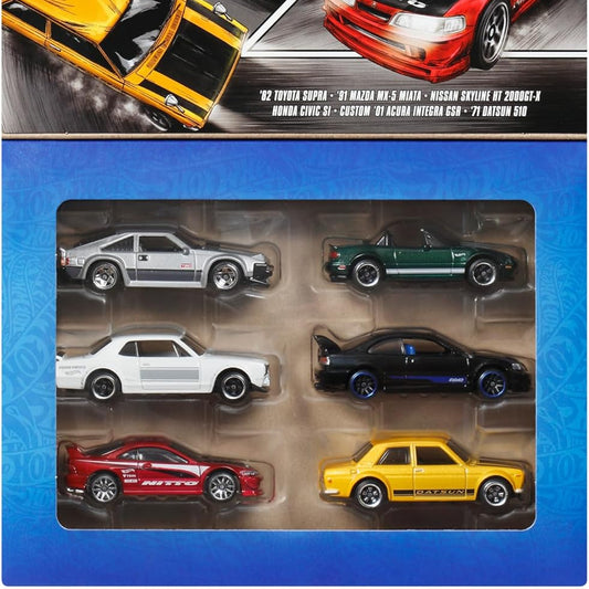 Hot Wheels 2025 Streets of Japan inside box
