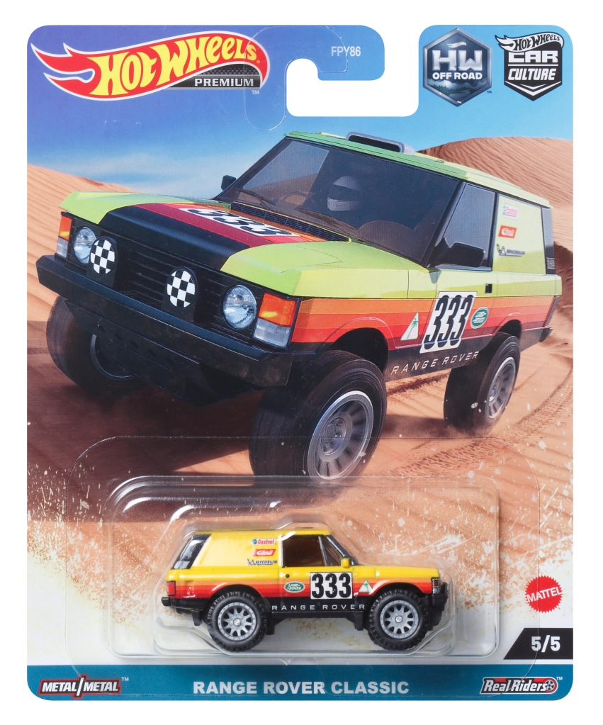 Hot Wheels Range Rover Classic 5/5 - AUSSIE diecast