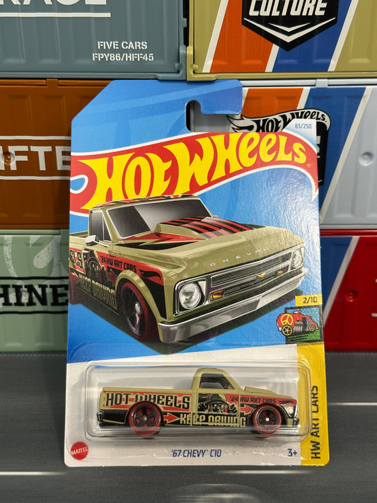 Hot Wheels 2024 '67 Chevy C10 Mainline Card 83/250 - AUSSIE diecast
