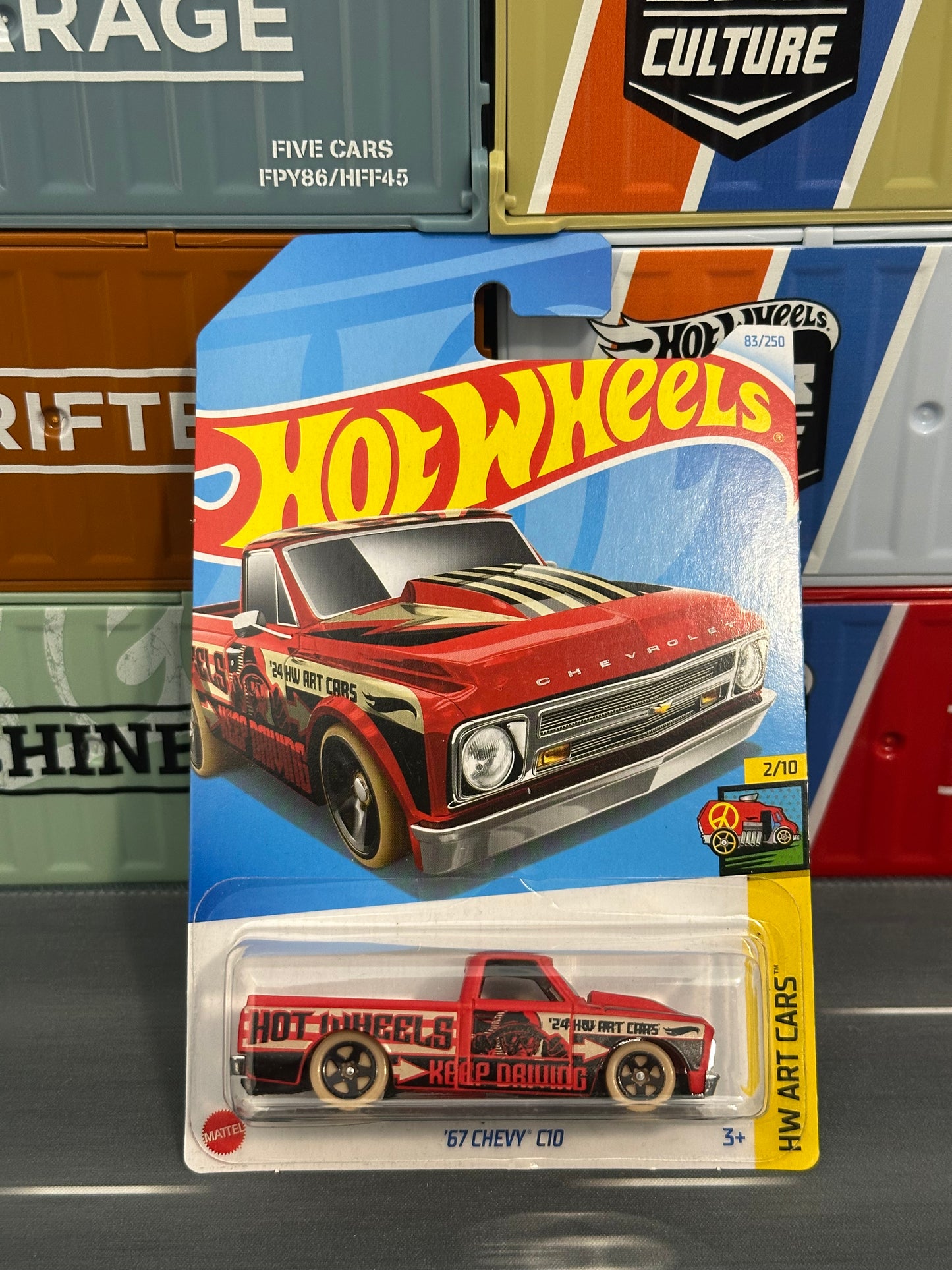 Hot Wheels 2024 '67 Chevy C10 Mainline Card 83/250 - AUSSIE diecast
