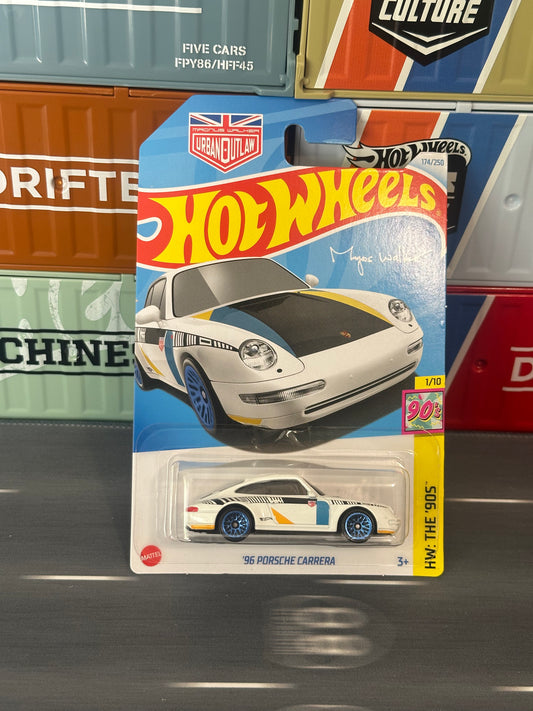 Hot Wheels 2024 ‘96 Porsche Carrera Mainline 174/250 - AUSSIE diecast