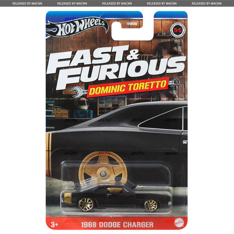 Hot Wheels Silver 2024 Fast & Furious Dominic Toretto (HNR88) - AUSSIE diecast