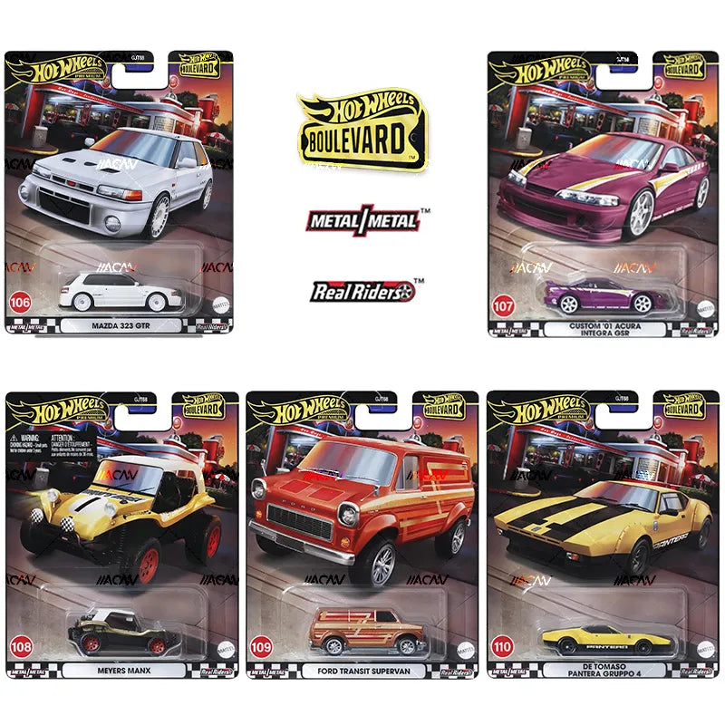 Hot Wheels 2024 Boulevard #106, #107, #108, #109, #110 Mix 4 GTJ68) - AUSSIE diecast