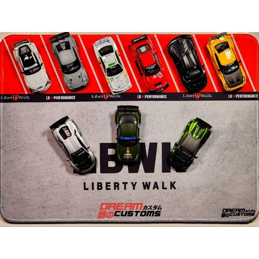 Dream Customs LBWK Japan Showroom Desktop Diorama Mat S9 - AUSSIE diecast