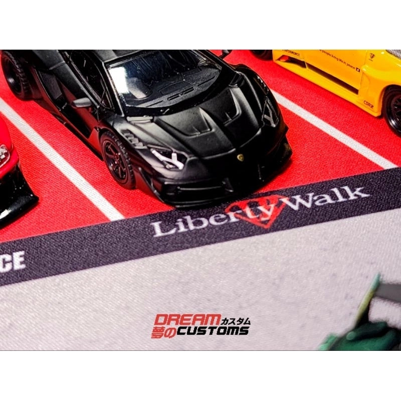 Dream Customs LBWK Japan Showroom Desktop Diorama Mat S9 - AUSSIE diecast