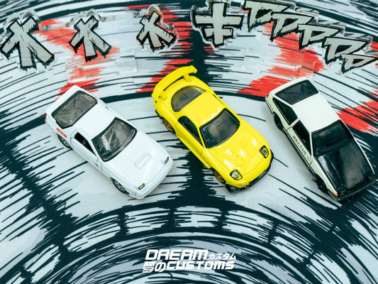 Dream Customs Manga Series JP Drift Corner Desktop Diorama Mat S11 - AUSSIE diecast