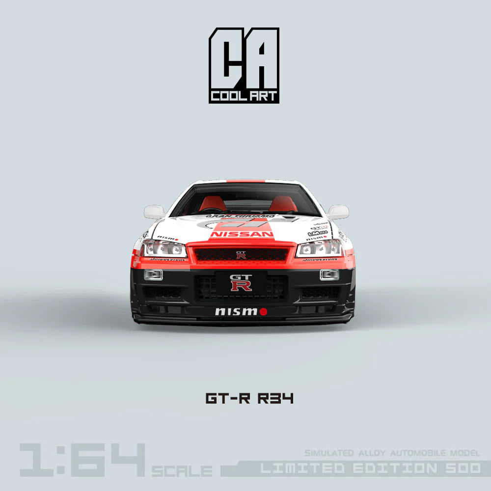 COOL ART 1:64 Nissan Skyline GT-R R34 - Gran Tourismo - AUSSIE diecast