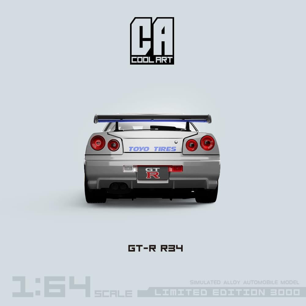 COOL ART 1:64 Nissan Skyline GT-R R34 - Fast & Furious - AUSSIE diecast