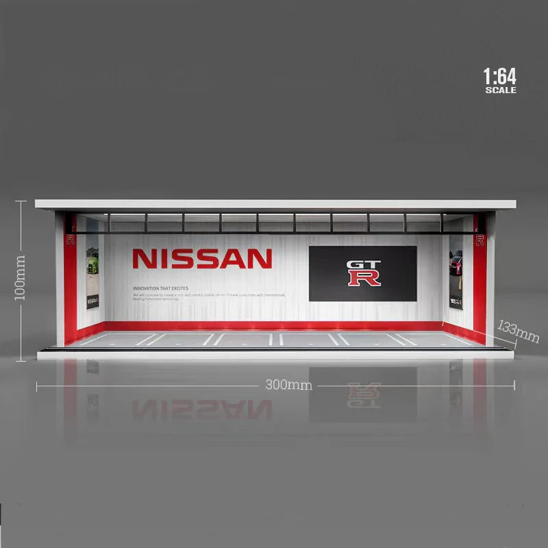 MOREART Nissan GTR Light Assembly 1:64 Diorama with LED Lighting - AUSSIE diecast