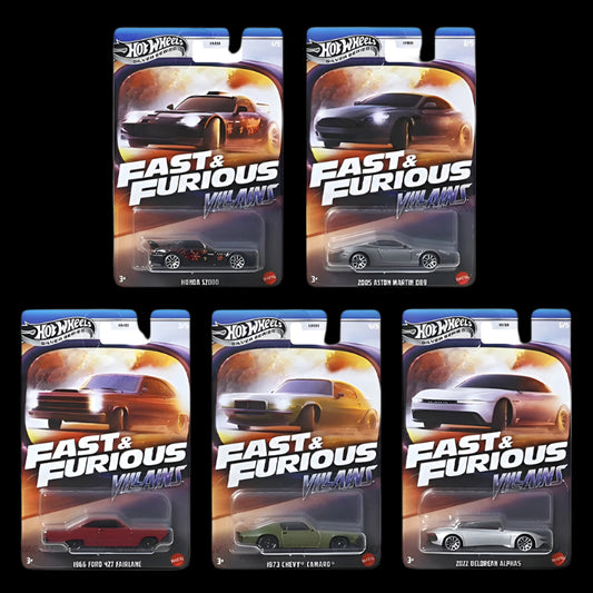 Hot Wheels Silver 2025 Fast & Furious Villains Aussie diecast