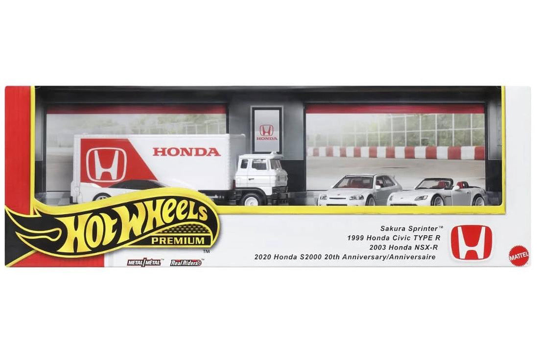 **PREORDER** Hot Wheels 2025 Premium Honda Diorama Box Set