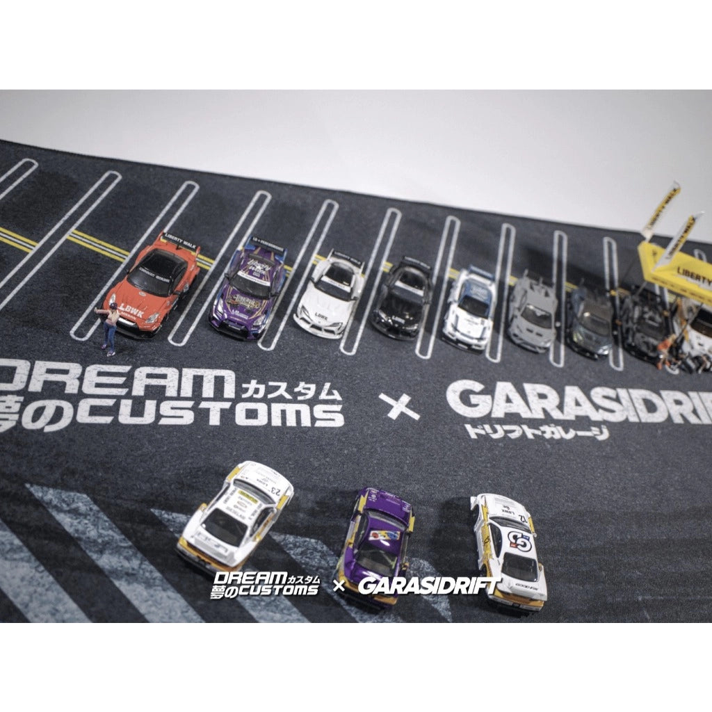 Dream Customs x GarasiDrift Initiate XL 1:64 Diorama Mat IDE11 XLGD - AUSSIE diecast