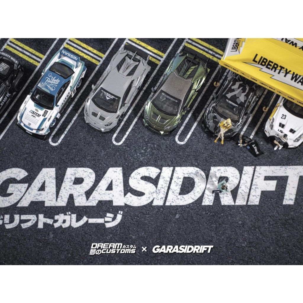Dream Customs x GarasiDrift Initiate XL 1:64 Diorama Mat IDE11 XLGD - AUSSIE diecast