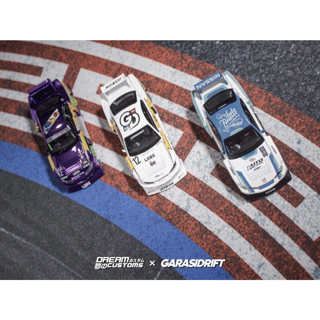 Dream Customs x GarasiDrift Initiate XL 1:64 Diorama Mat IDE11 XLGD - AUSSIE diecast