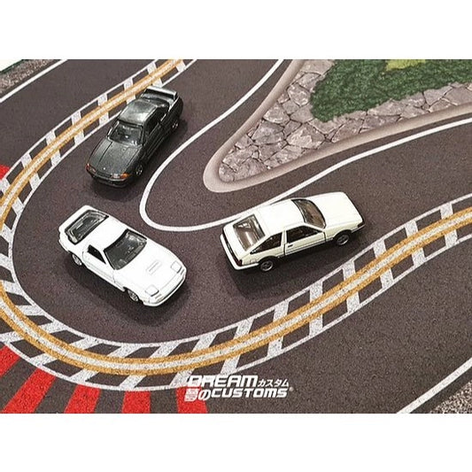 Dream Customs Touge Drift Desktop Diorama Mat M1 - AUSSIE diecast