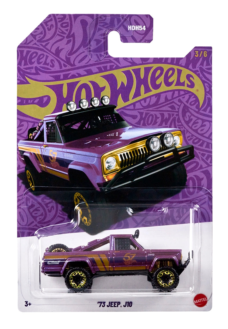 *PREORDER* Hot Wheels 2025 57th Anniversary Pearl & Chrome Mix 1 (HDH54) - AUSSIE diecast
