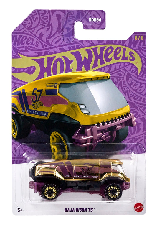 *PREORDER* Hot Wheels 2025 57th Anniversary Pearl & Chrome Mix 1 (HDH54) - AUSSIE diecast