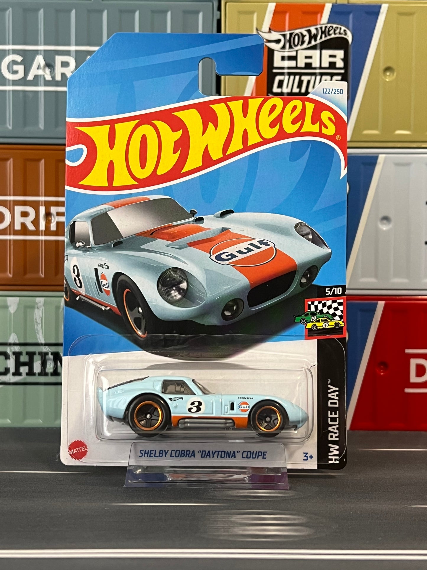 Hot Wheels 2024 Shelby Cobra “Daytona” Coupe Mainline 122/250 - AUSSIE diecast