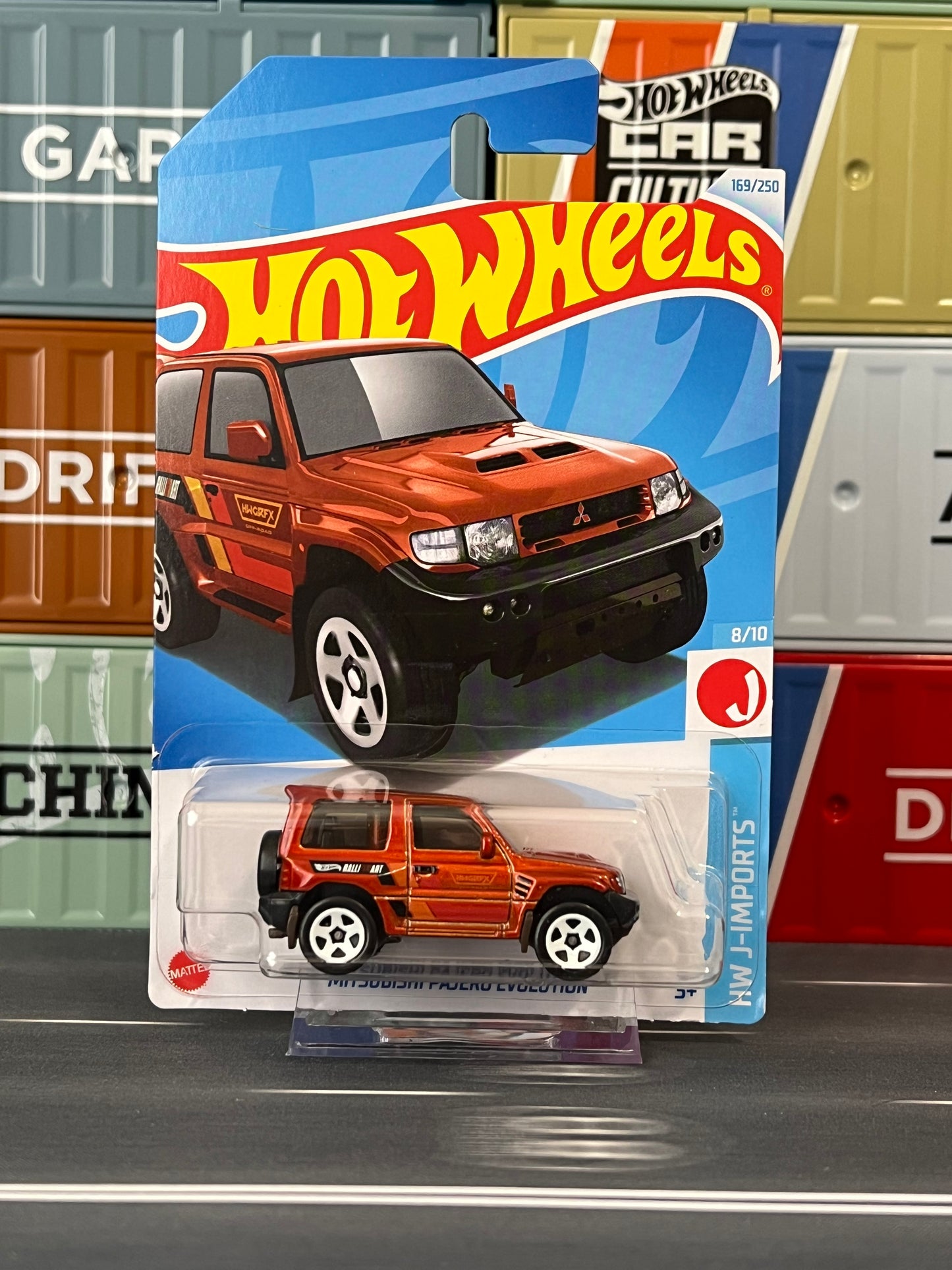 Hot Wheels 2024 Mitsubishi Pajero Evolution Mainline 169/250 - AUSSIE diecast
