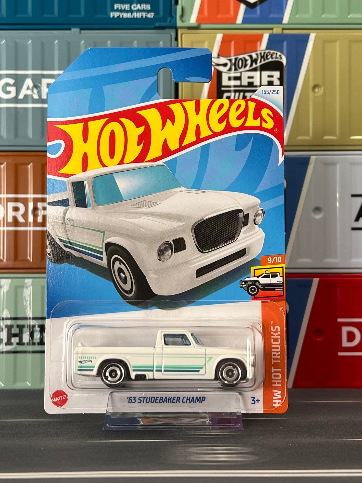 Hot Wheels 2024 '63 Studebaker Champ 155/250 Mainline - AUSSIE diecast