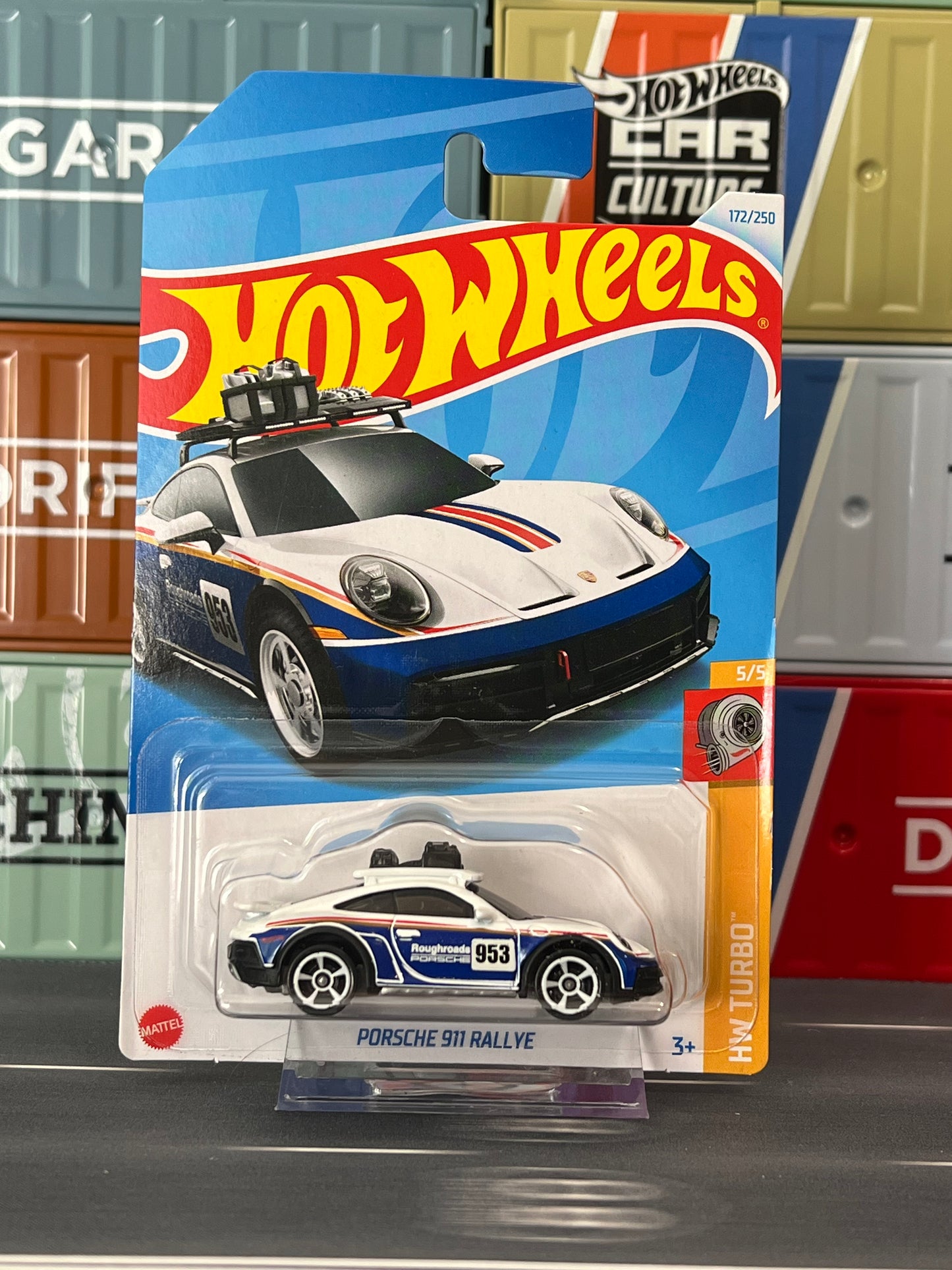Hot Wheels 2024 Porsche 911 Rallye Mainline 172/250 - AUSSIE diecast
