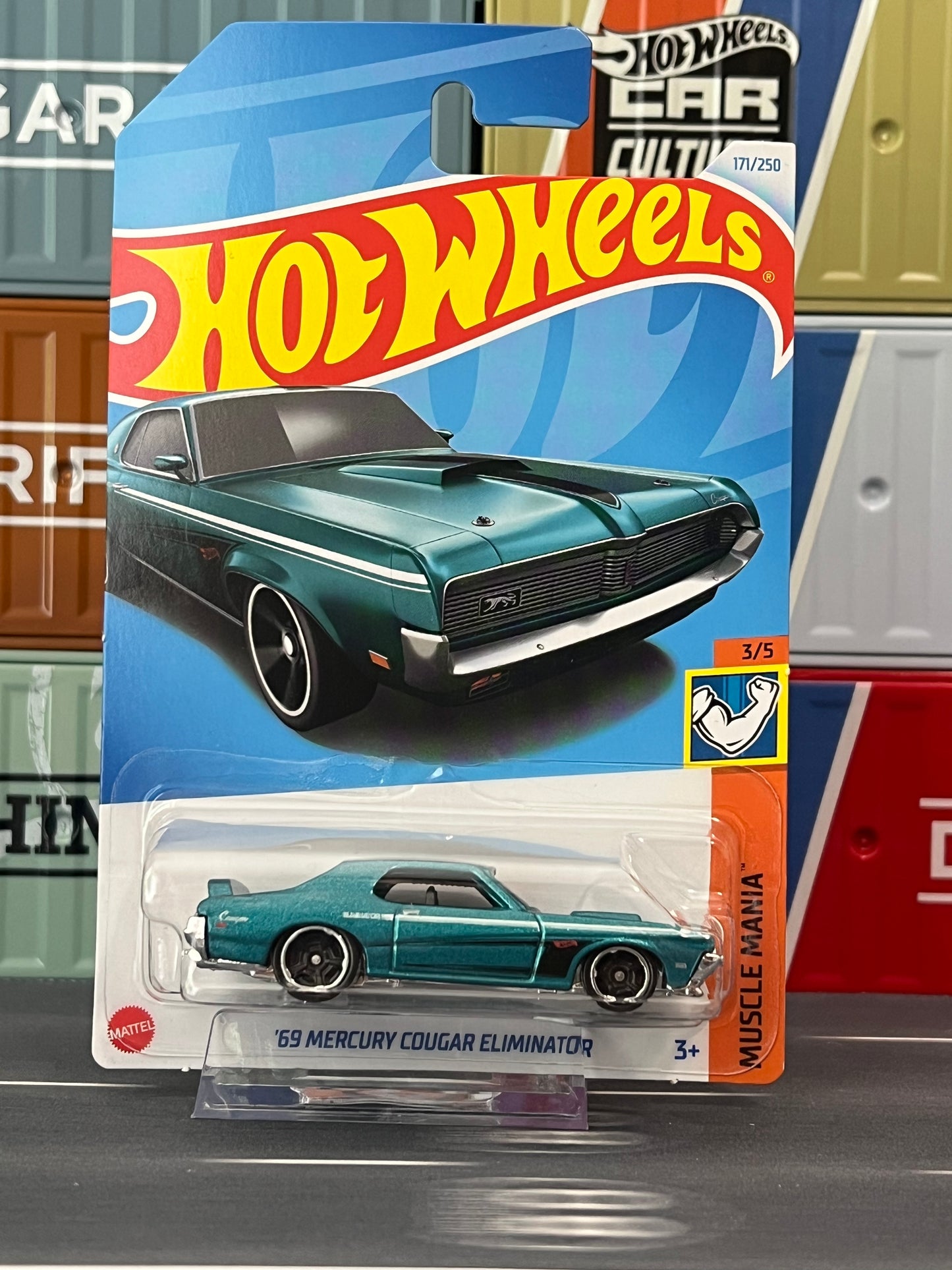 Hot Wheels 2024 ‘69 Mercury Cougar Eliminator Mainline 171/250 - AUSSIE diecast