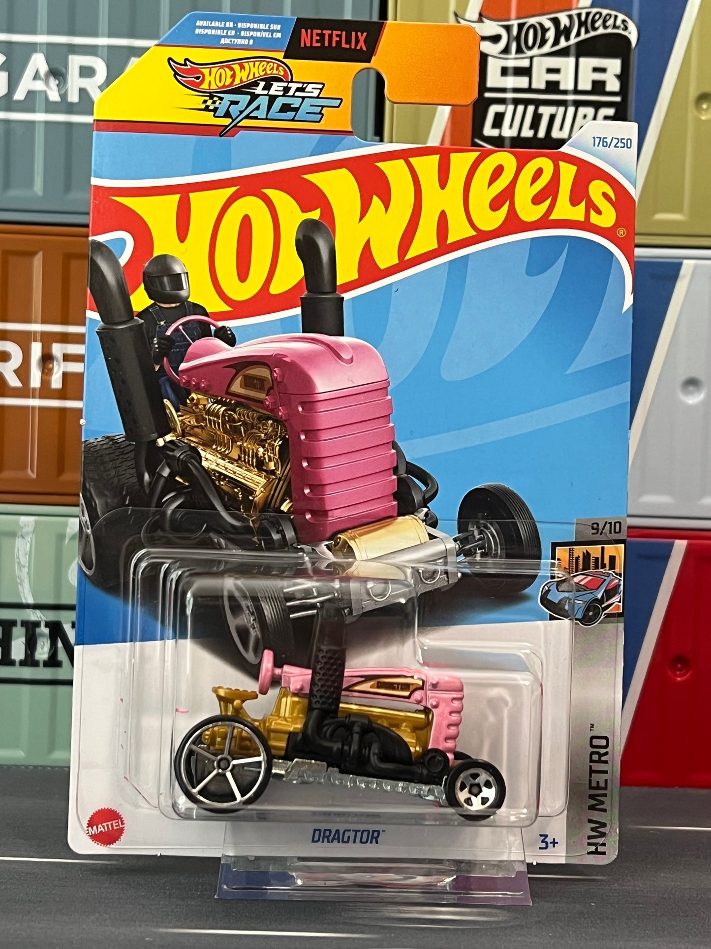 Hot Wheels 2024 Dragtor Mainline 176/250 - AUSSIE diecast