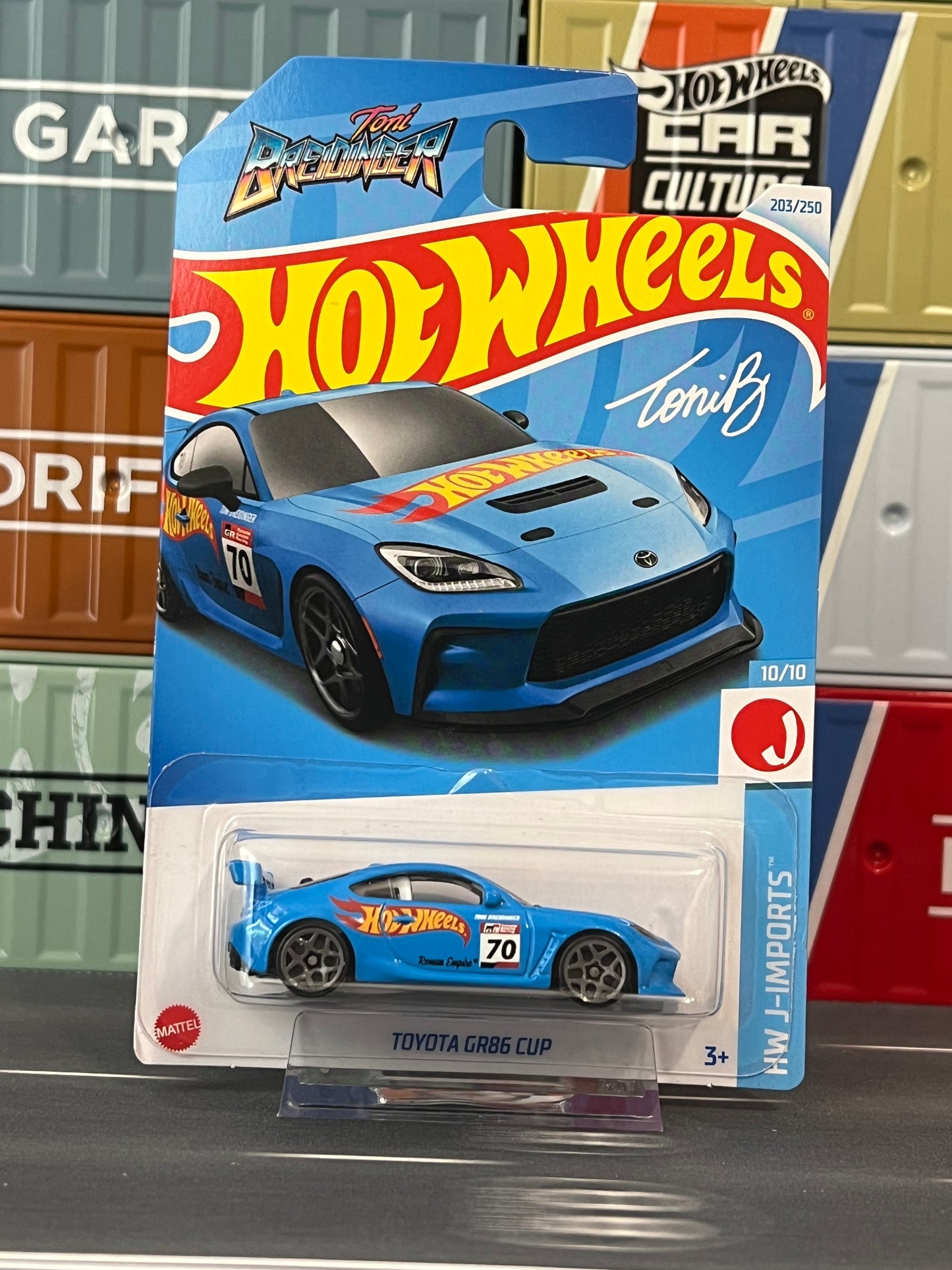 Hot Wheels 2024 Toyota GR86 Cup Mainline 203/250 - AUSSIE diecast
