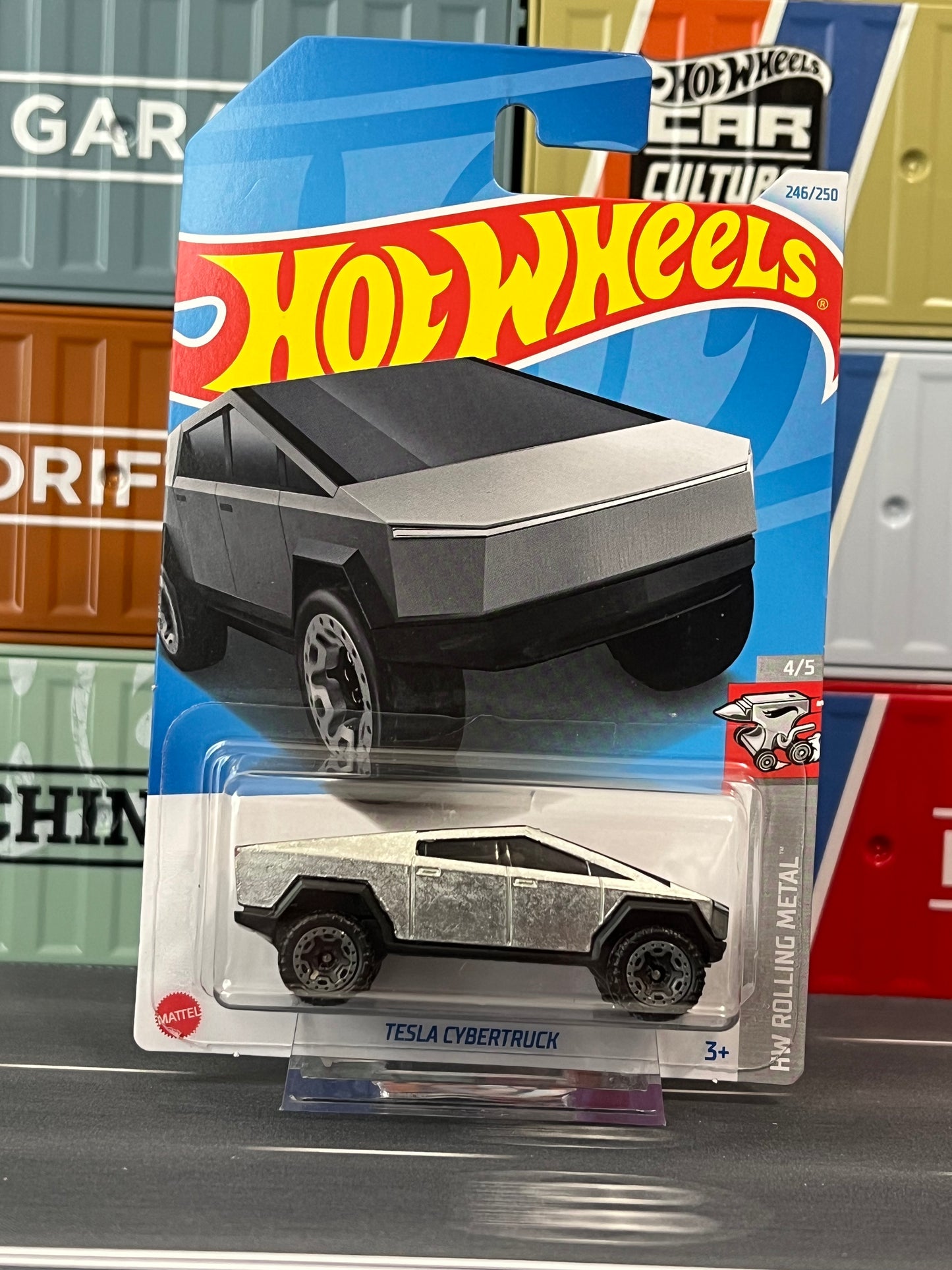 Hot Wheels 2024 Tesla Cybertruck Mainline 246/250 - AUSSIE diecast