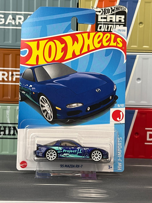 Hot Wheels 2024 '95 Mazda RX-7 Mainline 170/250 - AUSSIE diecast