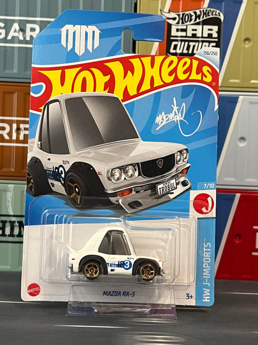 Hot Wheels 2024 Mazda RX-3 Tooned MM Mainline 156/250 - AUSSIE diecast