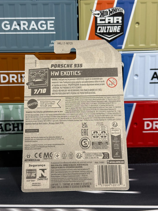 Hot Wheels Porsche 935 STH Super Treasure Hunt 2023 - AUSSIE diecast