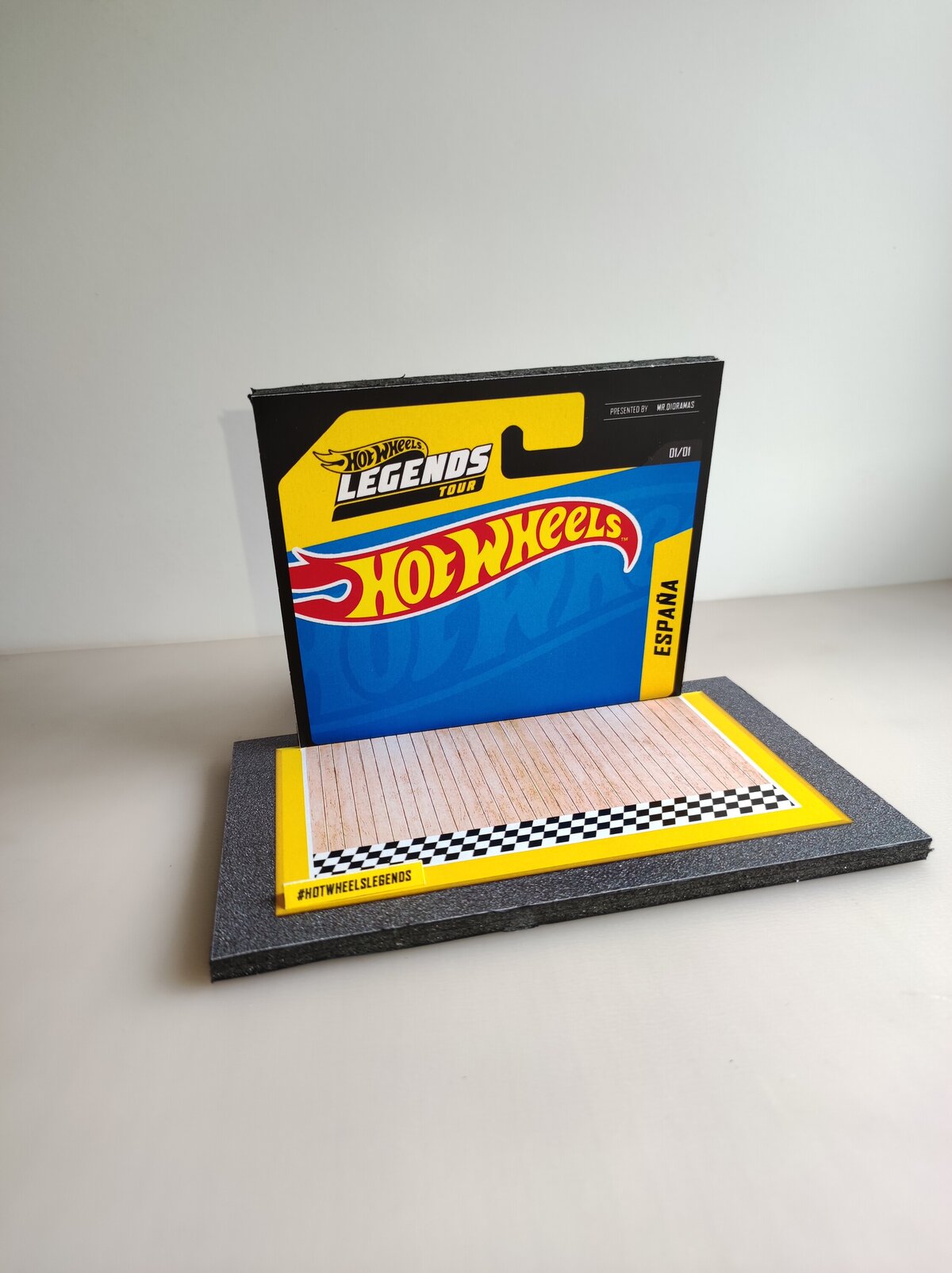 MR DIORAMAS Hot Wheels Legends Tour 1:64 Scene - AUSSIE diecast