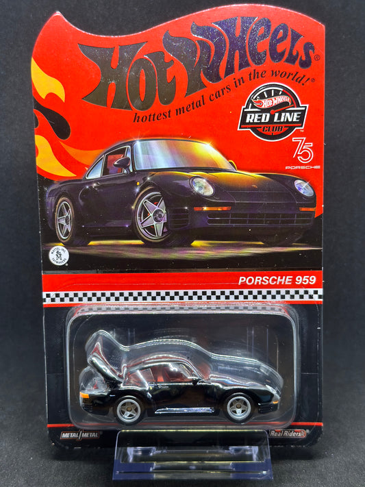 Hot Wheels RLC Porsche 959 Black - AUSSIE diecast