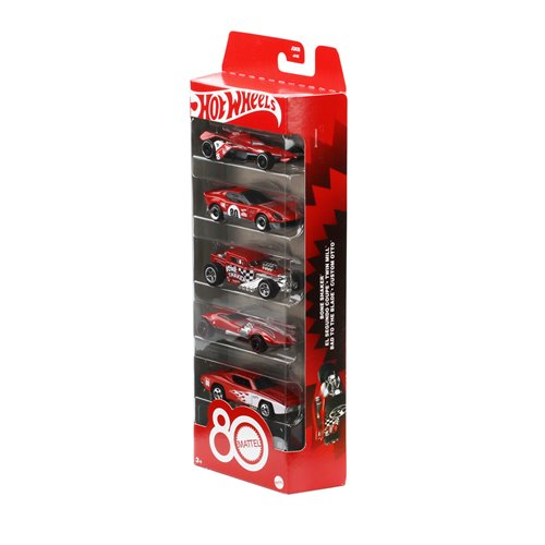 Hot Wheels 2025 Mattel 80th Anniversary 5 Car Pack JGK08 - AUSSIE diecast
