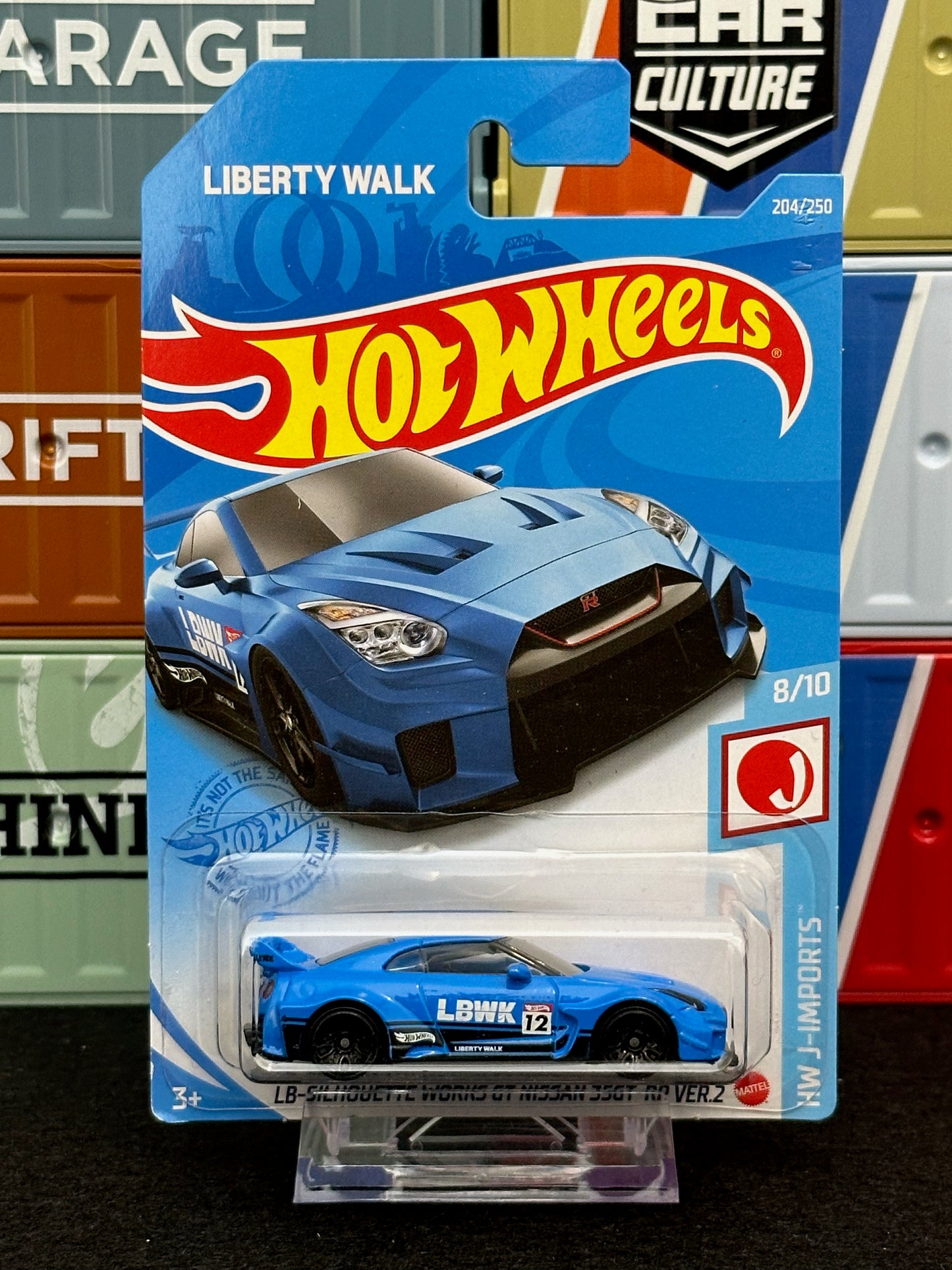 Hot Wheels 2022 LB-Silhouette Works GT Nissan 35GT-RR Ver.2 Mainline 204/250 - AUSSIE diecast