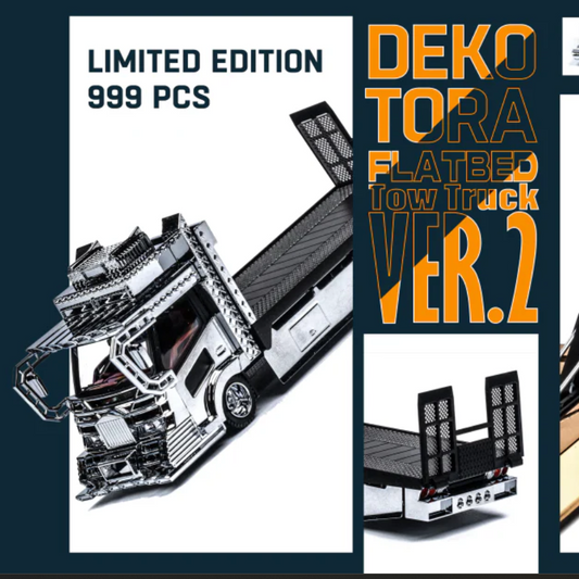 Micro Turbo 1:64 Dekotora Limited Edition Tow Truck - AUSSIE diecast