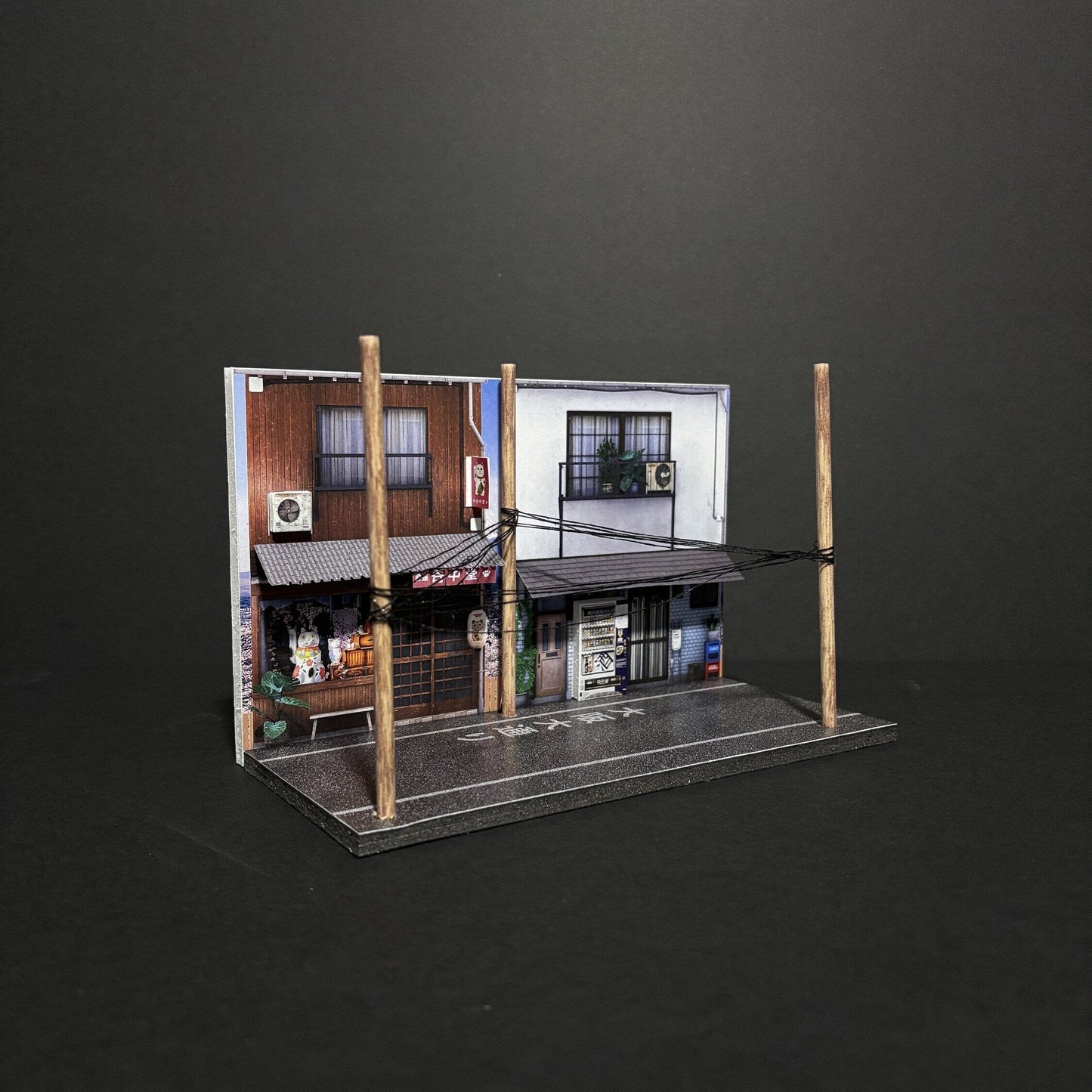 Mr Dioramas Osaka Japan V2 Street 1:64 Diorama Scene - AUSSIE diecast