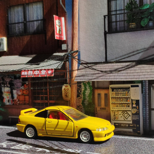 Mr Dioramas Osaka Japan V2 Street 1:64 Diorama Scene