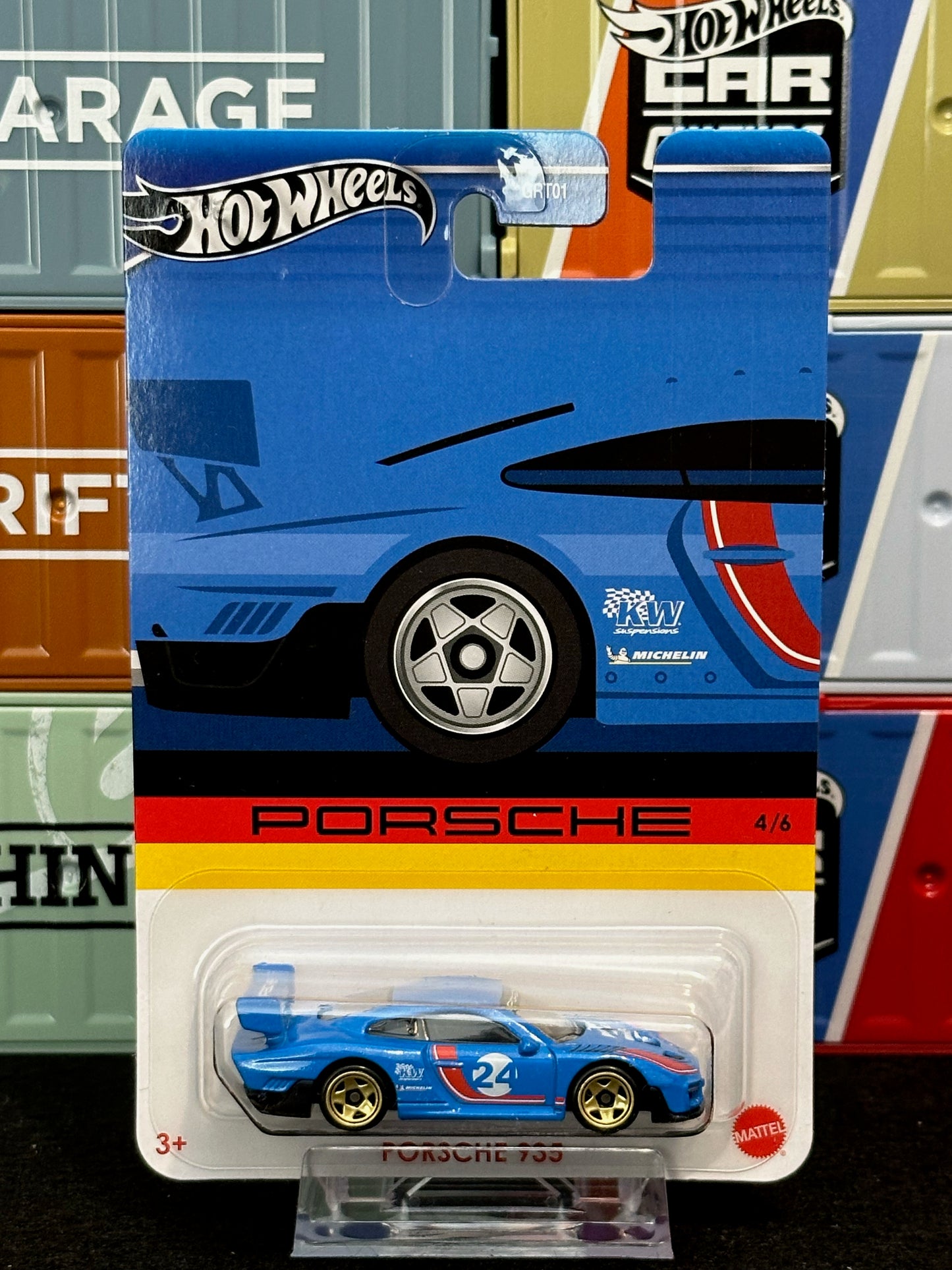 Hot Wheels Silver 2024 Porsche Collection (GRT01) - AUSSIE diecast