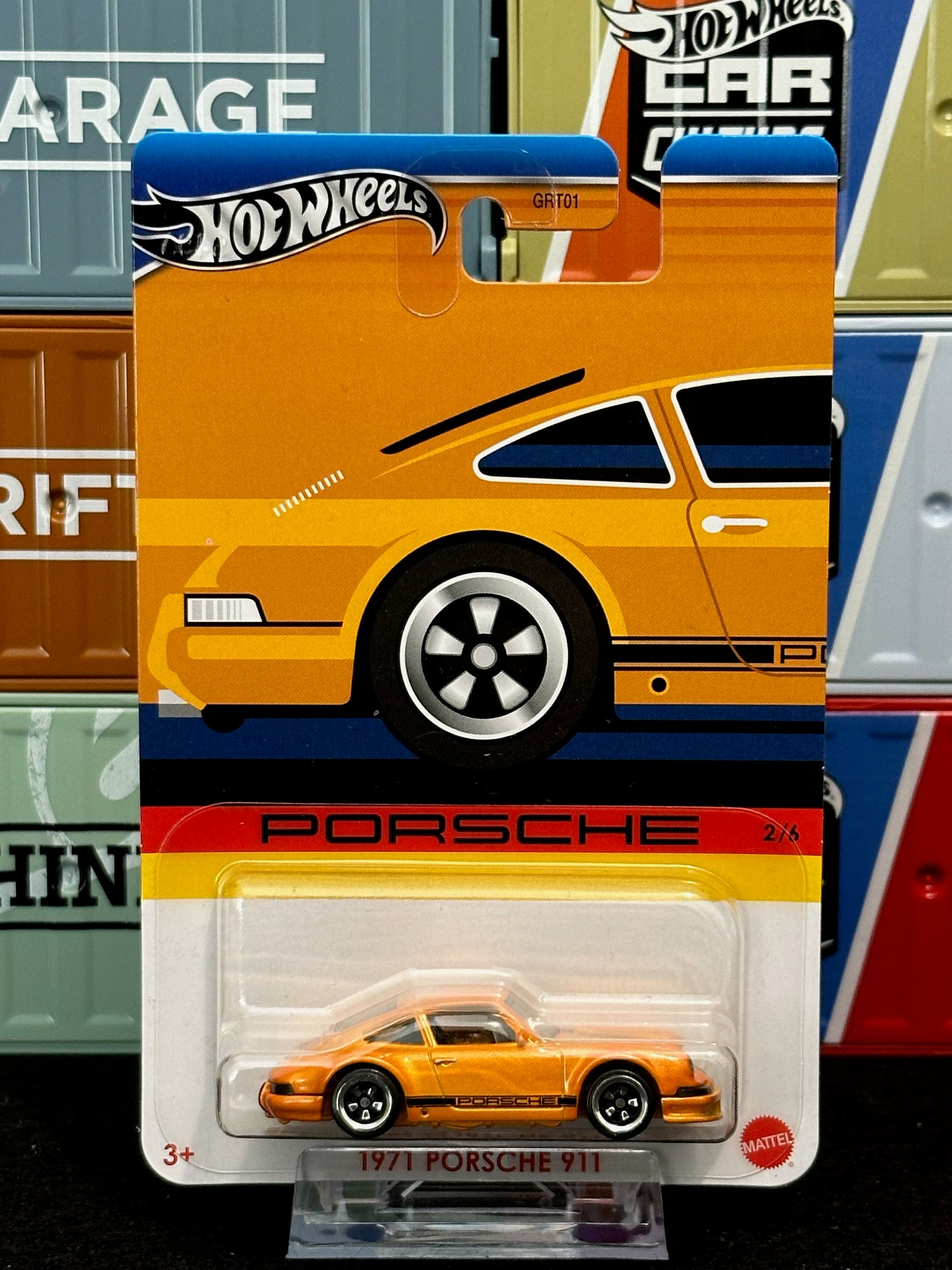 Hot Wheels Silver 2024 Porsche Collection (GRT01) - AUSSIE diecast